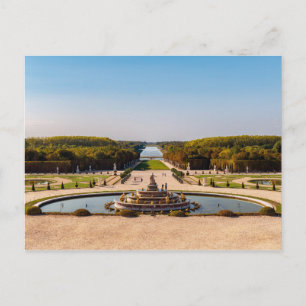 Latona Fountain and Grande Perspective, Versailles Postkarte