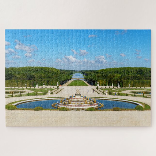 Latona Fountain and Grande Perspective, Versailles Puzzle (Horizontal)