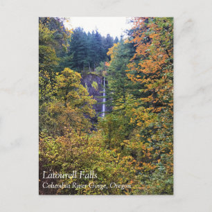 Latourell Falls, Columbia River Gorge, Oregon Post Postkarte