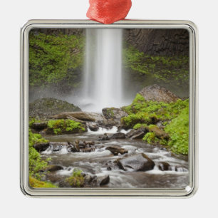 Latourell Falls, Columbia River Gorge, Oregon, Silbernes Ornament