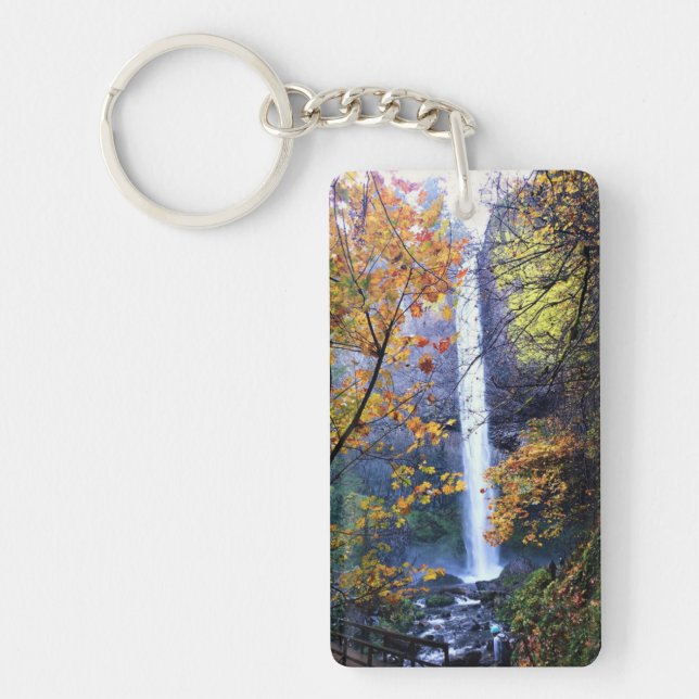 Latourell Falls, Oregon Schlüsselanhänger (Vorderseite)