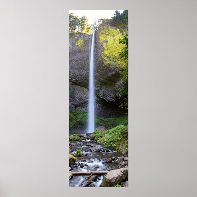 Latourell Falls Panorama Poster (Vorne)
