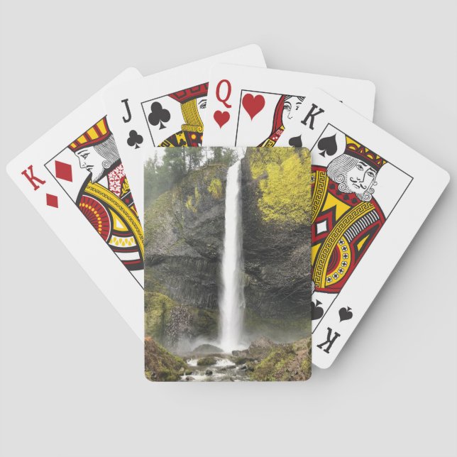 Latourell Falls Spielkarten (Rückseite)