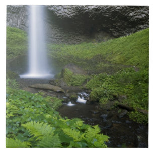 Latourell-Wasserfall, Columbia River Gorge, Oregon Fliese