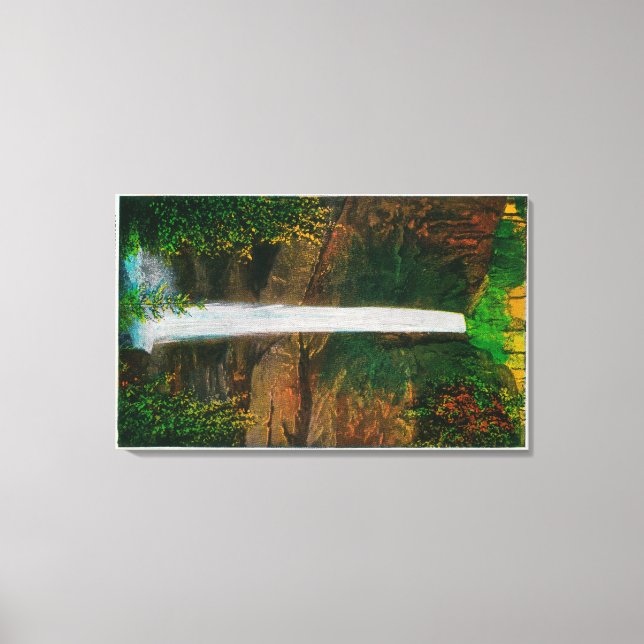 Latourelle Falls in Columbia River Gorge Leinwanddruck (Vorderseite)