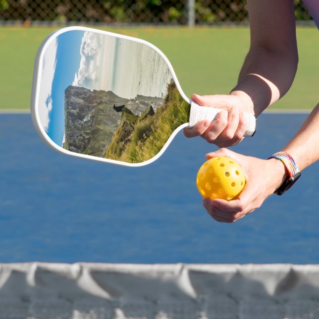 Latrabjarg, Island Pickleball Schläger (InSitu)