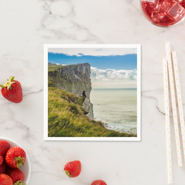 Latrabjarg, Island Serviette (Beispiel)