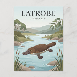 Latrobe, Tasmanien Australien Postkarte