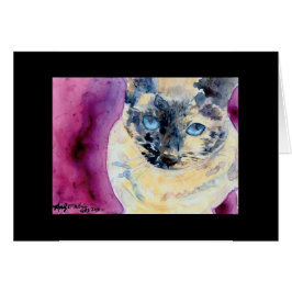 Latte- Aquarell auf Yupo