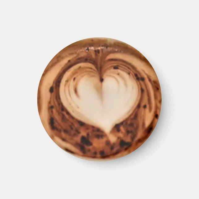 Latte Art #3 Magnet (Vorne)