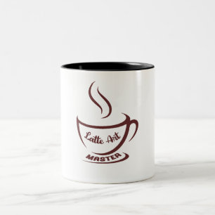 Latte-Art-Meister-Tasse Zweifarbige Tasse