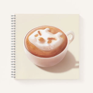 Latte Art Notizbuch