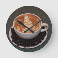 Latte Art und Coffee Bohnen