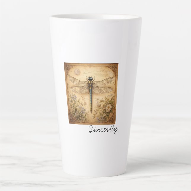 Latte-Becher Milchtasse (Vorderseite)