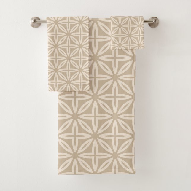 Latte beige badhandtuch set (Insitu)