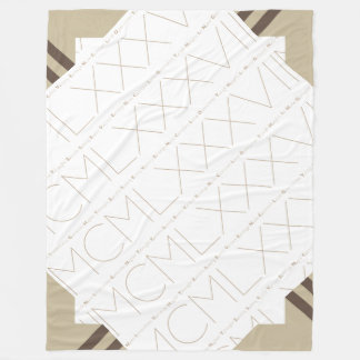 Latte Blanket Fleecedecke