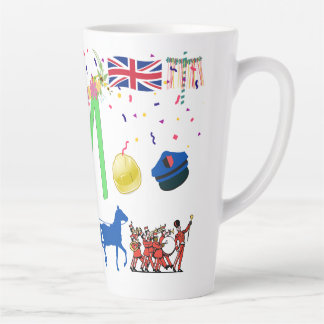 Latte/Coffee Mugs - Feierlichkeiten am Arbeitstag Milchtasse