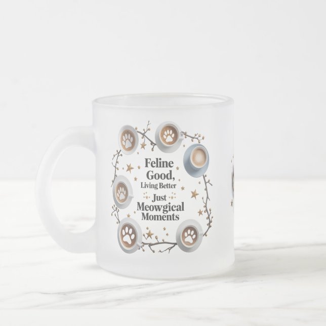 Latte Forest Tasse einpflachten - Feline Magie in  (Links)