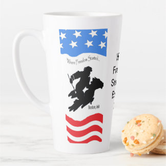 Latte Freedom Tasse von Paul Revere