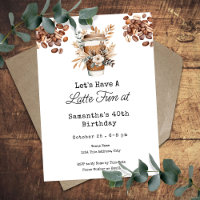Latte Fun Coffee 40. Geburtstag Erwachsener