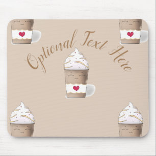 Latte & gepökelte Creme (Kaffee) Mousepad