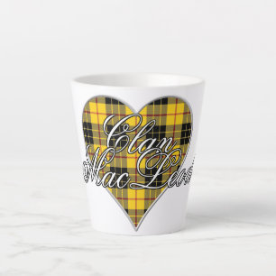 Latte Liebe Clan MacLeod von Lewis Tartan Herz Milchtasse