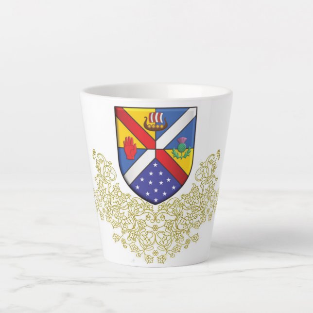 Latte Macchiato Cup Milchtasse (Vorderseite)