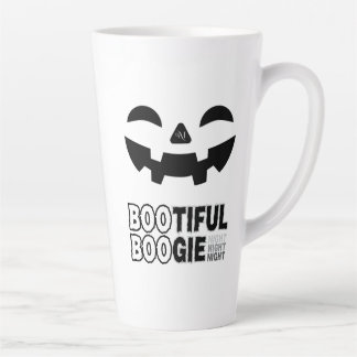 Latte Mug 17oz : HALLOWEEN Face Milchtasse