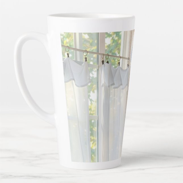 Latte Mug Curtain in the Wind Milchtasse (Links)