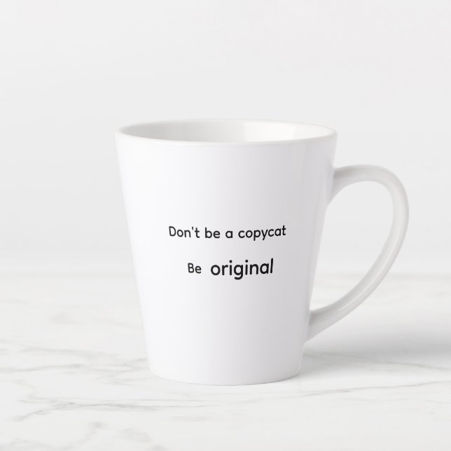 Latte Mug Milchtasse (Rechts)