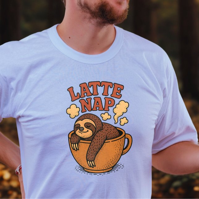 Latte Nickerchen T-Shirt (Von Creator hochgeladen)