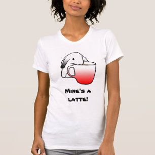 Latte Rabbit!   T - SHIRT
