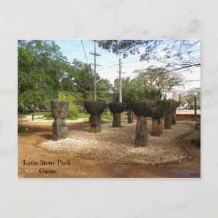 Latte Stone Park Postkarte
