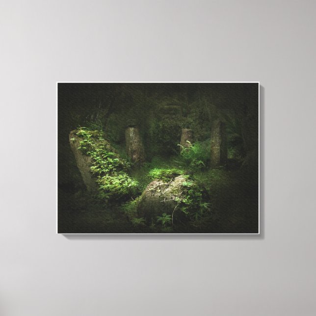 Latte Stones stellte den Tasa Jinapsan-Weg aus Leinwanddruck (Vorderseite)