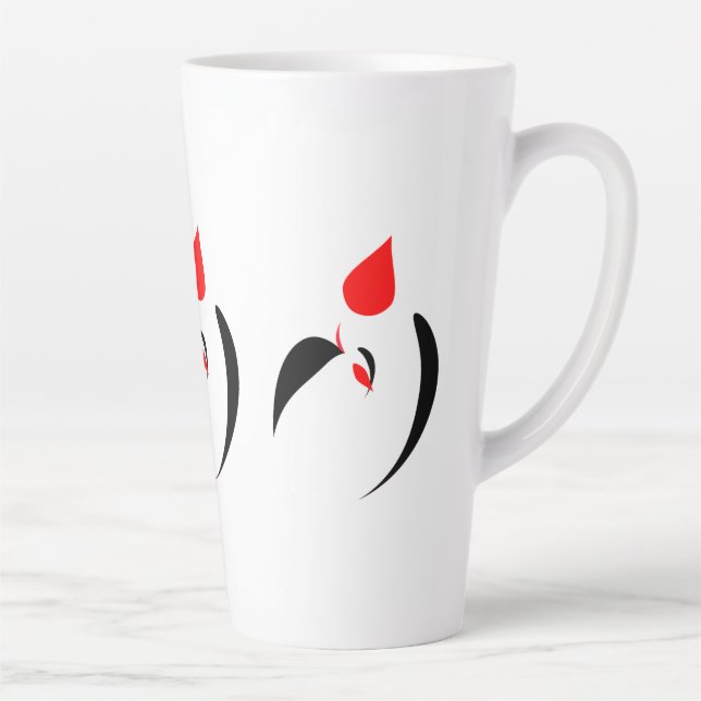 Latte Tasse (Rechts)