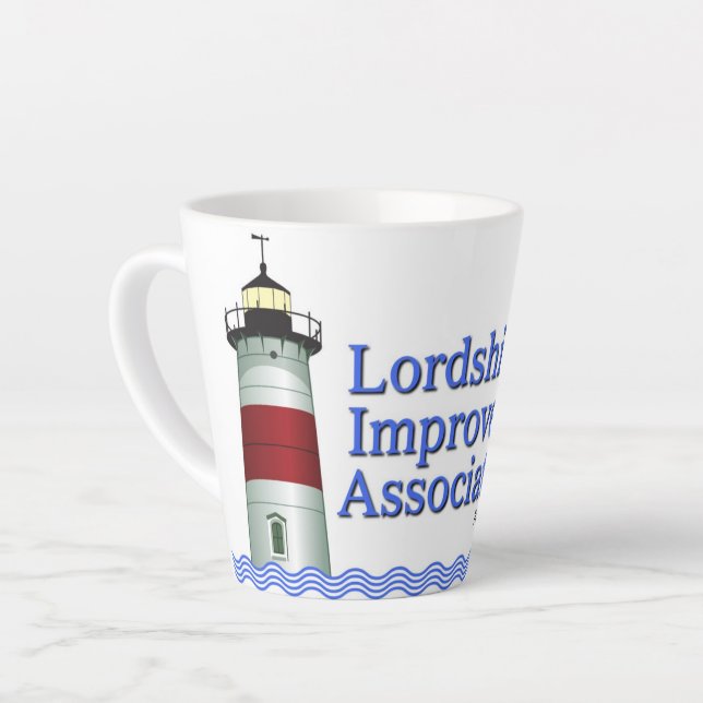 Latte Tasse (Linke Ecke)