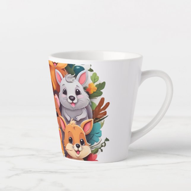 Latte Tasse (Rechts)