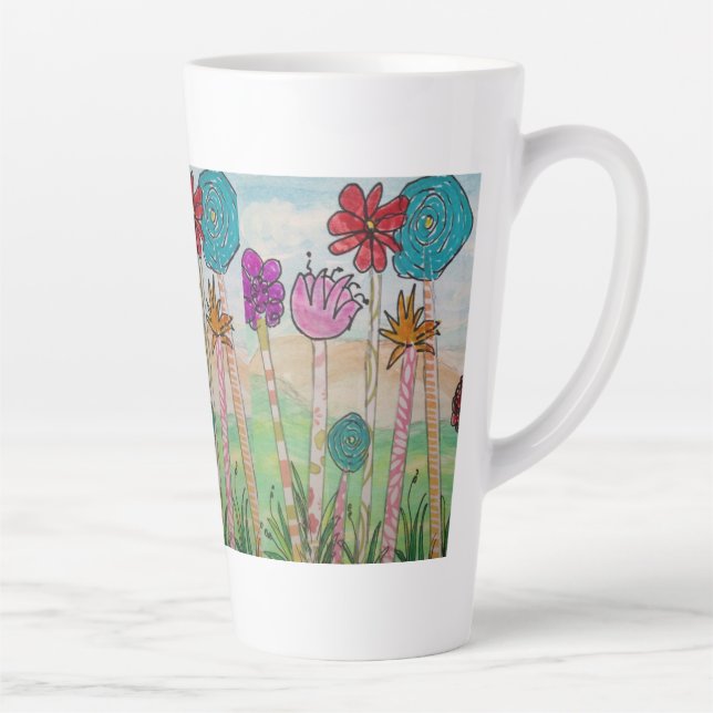 Latte Tasse (Rechts)