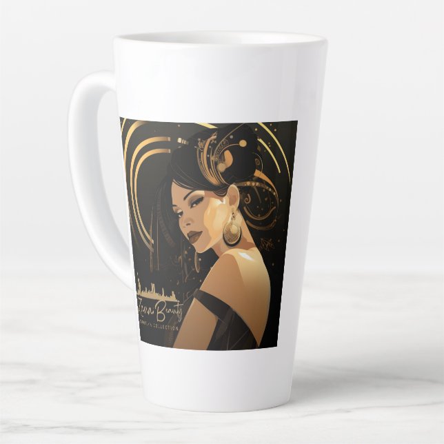 Latte Tasse (Linke Ecke)