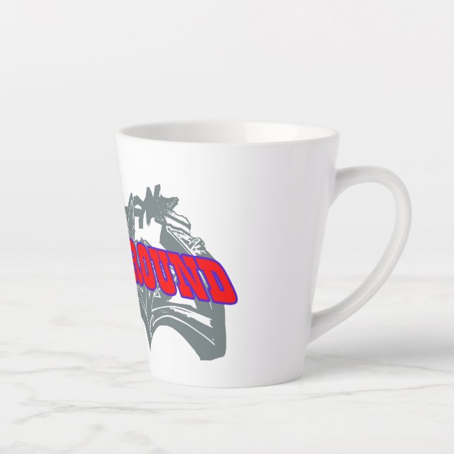 Latte Tasse (Rechts)