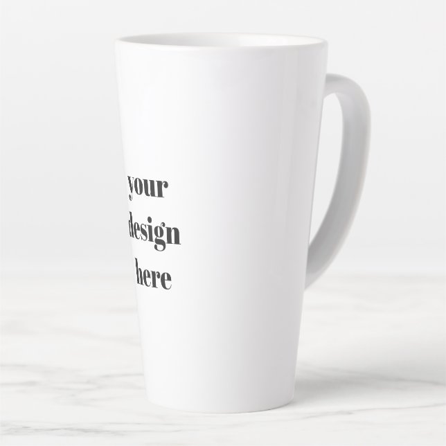 Latte Tasse (Rechte Ecke)