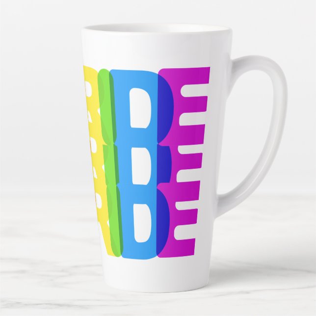 Latte Tasse (Rechts)