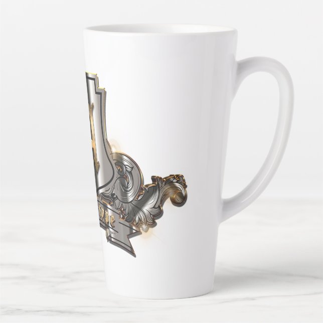 Latte Tasse (12 oz. und 17 oz.) (Rechts)