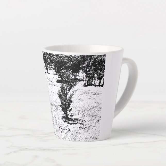 Latte-Tasse 340ml Milchtasse (Rechte Ecke)