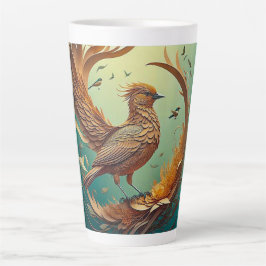 Latte-Tasse (Brauner Vogel) Milchtasse