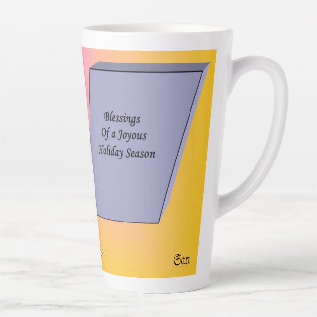 Latte Tasse / Christmas Shepherd (Rechts)