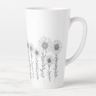 Latte Tasse Daisy Floral