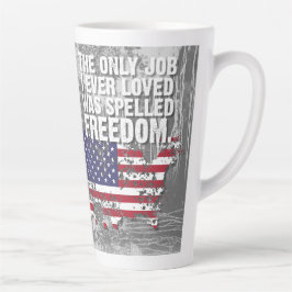 Latte-Tasse – Freedom Job Milchtasse