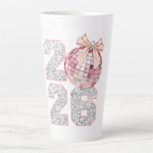 Latte-Tasse - Frohes Neues Jahr 2026 Milchtasse