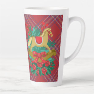 Latte Tasse im Stilstil